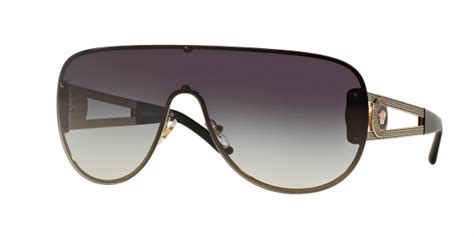 versace sunglasses 2166|Versace VE2166 01 Light Grey Gradient Dark Blue & Pale Gold .